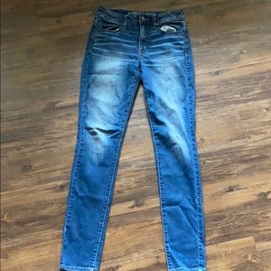 High Rise American Eagle Jegging